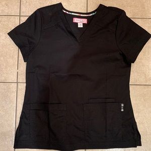 Koi scrub shirt - NWOT